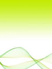 Simple original abstract flame wave background with beautiful soft shapes