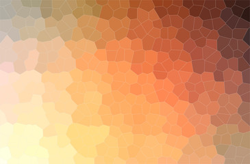 Abstract illustration of orange Little Hexagon background