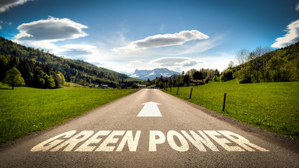 Sign 401 - GREEN POWER