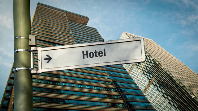 Schild 358 - Hotel