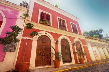 Street in old San Juan, Puerto Rico