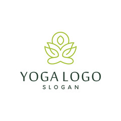 yoga logo design