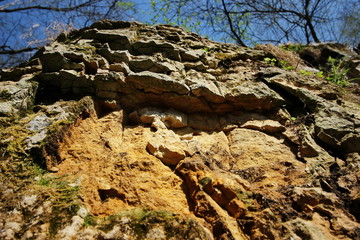 stones in the quarry