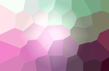 Abstract illustration of pink Giant Hexagon background
