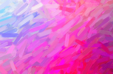 Abstract illustration of pink Oil Paint with big brush background