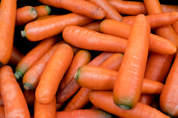 Carrots vegetables are orange. organic is rich in vitamins and minerals.