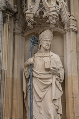 Fototapeta na wymiar Saint at Gloucester Cathedral; England