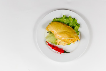 Chicken breast on a plate