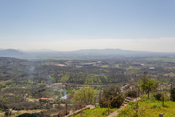 Fototapeta premium Campagna del Lazio . Sant'Angelo Romano 