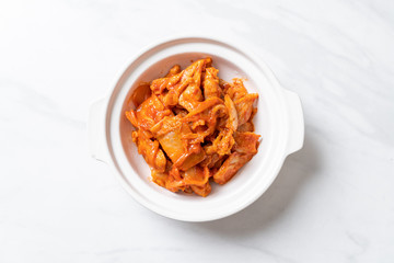 stir-fried pork with kimchi