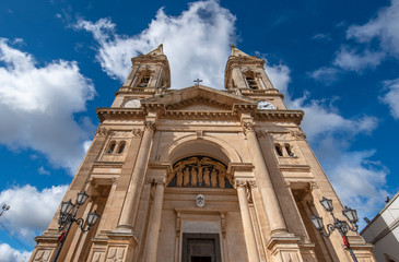 The cathedral Basilica of Saints Cosmas and Damian (Parrocchia Santuario Basilica S.S. Cosma E...