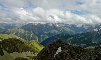 view of mountains