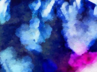 Abstract art painted texture background. Textured oil strokes and splashes on canvas. Simple creativity pattern for design. Close up macro palette in mixed colors. Original grunge backdrop.