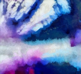 Abstract art painted texture background. Textured oil strokes and splashes on canvas. Simple creativity pattern for design. Close up macro palette in mixed colors. Original grunge backdrop.