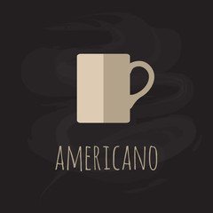 Vector_illustration with coffee and coffee dishes