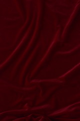 red silk background