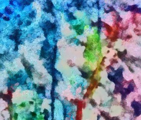 Colorful scratched grunge texture. Dry oil strokes background. Design pattern.