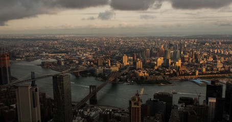 Fototapeta na wymiar New York from One tower