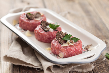 Tasty Steak tartare