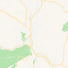Gabrovo, Bulgaria printable map