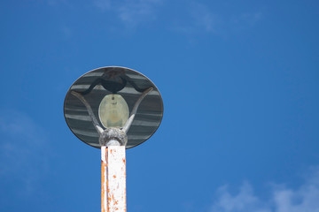 Lamp post and the sky