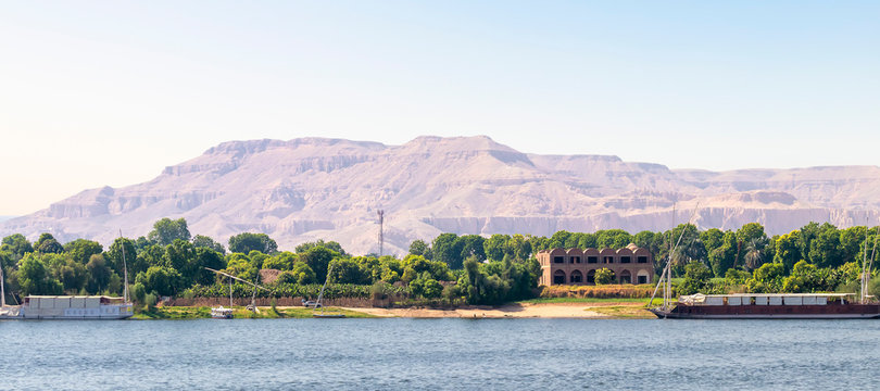 West Bank Of The Nile South Of Luxor, Egypt