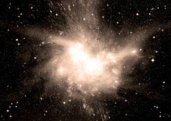 Fototapeta premium galaxy in a free space