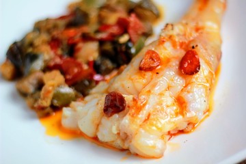 Merluza a la bilbaina