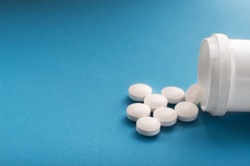 Medical white pills