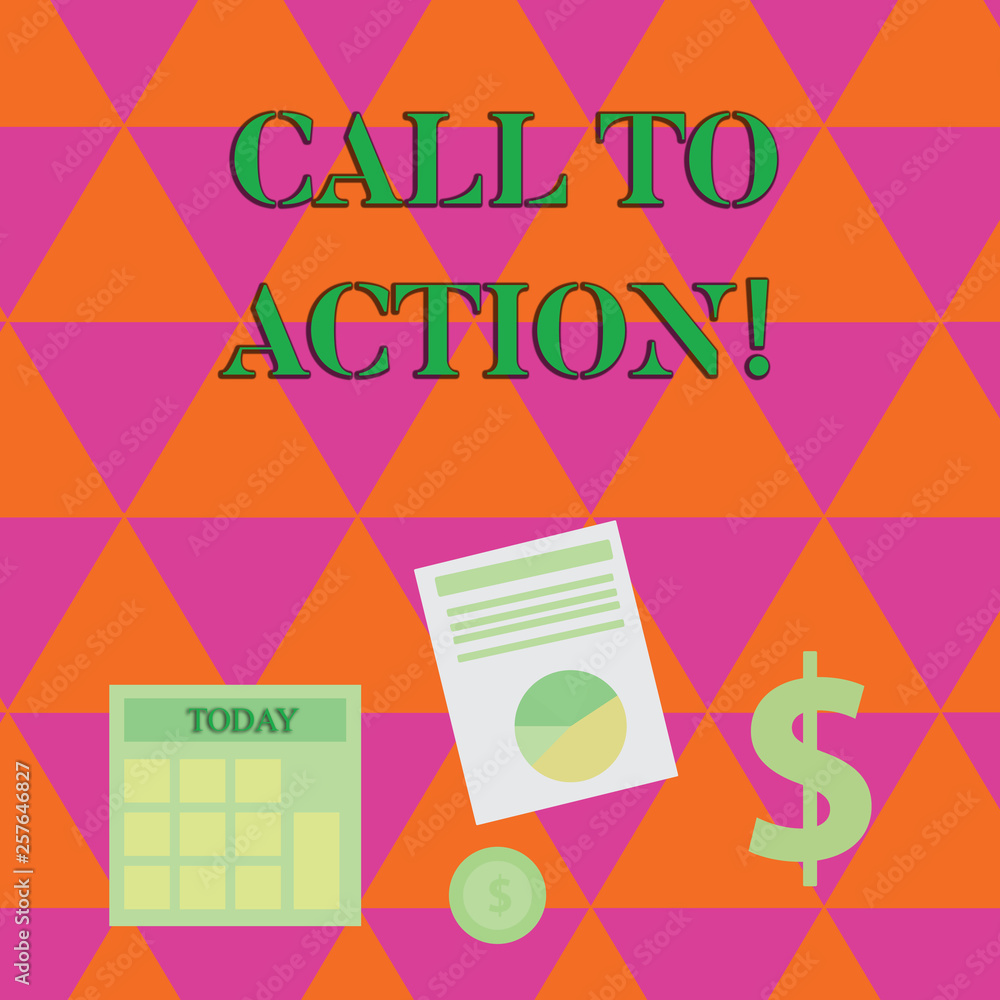 Poster handwriting text writing call to action. conceptual photo most important part of online digital mark