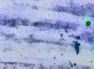 Macro detailed splashes and strokes of oil brush on paper. Simple colorful bright pattern. Old vintage rough texture. HQ design pattern. Shape close up painting.