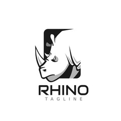 Rhino logo template