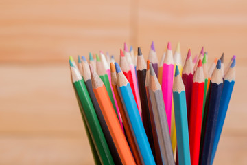 colorful pencils