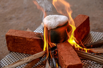 Milk Overflowing Tradition of Sri Lanka
