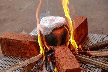 Milk Overflowing Tradition of Sri Lanka