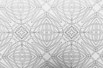 Arrière plan motif noir et blanc graphique