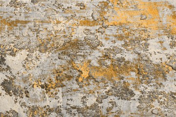 orange very much scratched surface paint texture - fantastic abstract photo background