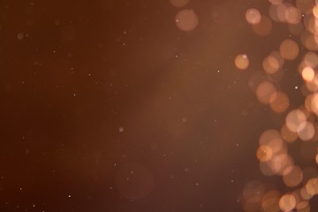 bright light one side frame bokeh texture - cute abstract photo background