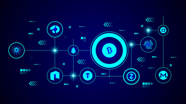 bitcoin cash icon. From Crepto currency set