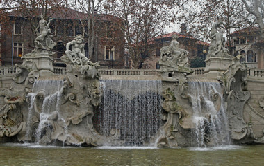 Fountain of the Twelve Months in Turin
