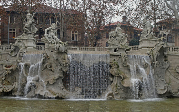 Fountain of the Twelve Months in Turin
