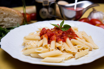 pasta, food, italian