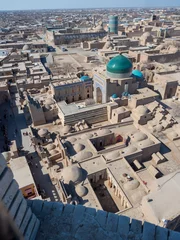 Landscape of Itchan Kala in Khiva Uzbekistan © silverfox999
