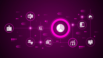 competitive analysis icon. From Digital Marketing, Promotion set