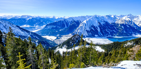 landscape near pertisau - austria