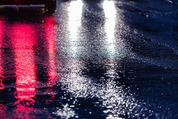 Road, pavement, close up