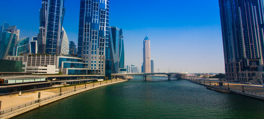 modern city of Dubai, United Arab Emirates
