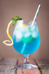 Blue Lagoon Cocktail