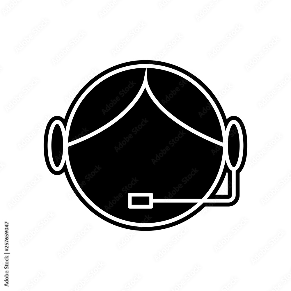 Poster call center icon. element of logistics for mobile concept and web apps icon. glyph, flat icon for we