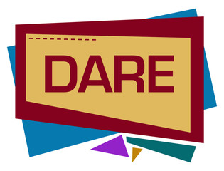 Dare Colorful Squares Triangles 